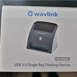 داک هارد 3.5 اینچی wavlink با پورت USB 3 و SDMMC