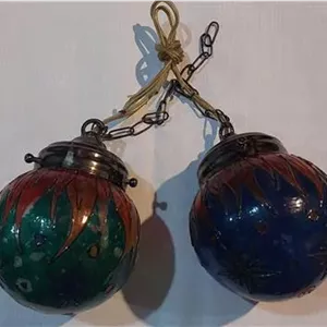 حباب لامپ قدیمی (نقاشی و رنگ آمیزی دستی)