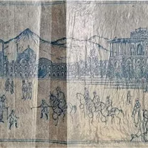 مجموعه ده برگ کاغذ روی آلبوم عکس اصفهان
