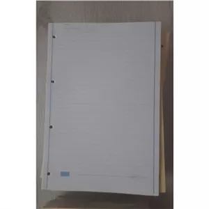 1200 برگ کاغذ چهارسوراخ قدیمی پلمب(توضیحات)