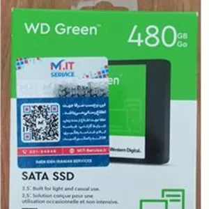 WD GREEN SATA 480 GB-اتمام گارانتی،مهلت تست