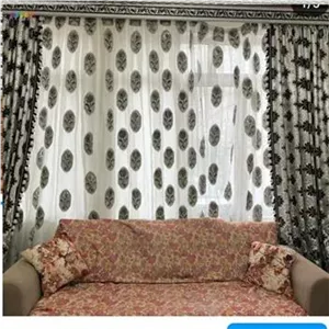 پرده کامل پذیرایی به اندازه فقط خود پرده ارسال