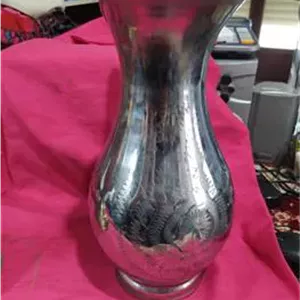 پارچ آب قدیمی برنجی نقشدار