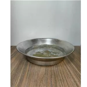 جام پاسماوری برنجی آبکروم نقره ای قدیمی