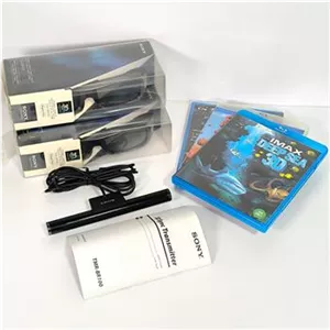 کیت کامل عینک سه بعدی Sony BRAVIA 3D (اصل)