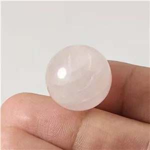 گوی سنگ رز کوارتز معدنی و طبیعی کشور برزیل