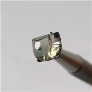 نگین تورمالین مولتی کالر معدنی افغانستان (دفرمه)