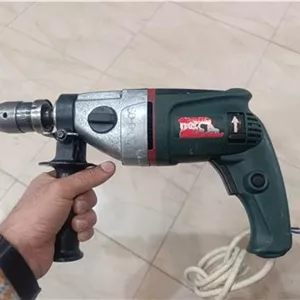 دریل گیربکسی دو دور نیم تنه فلزی متابو آلمان