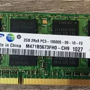2 عدد رم لپ تاپ 2 گیگابایت PC3
