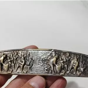 جا شونه ای نوربلین دو طرف نقش دار اروپایی کهنه