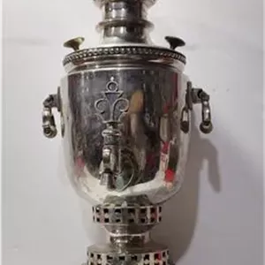 سماور زغالی دستساز روسی کلکسیونی