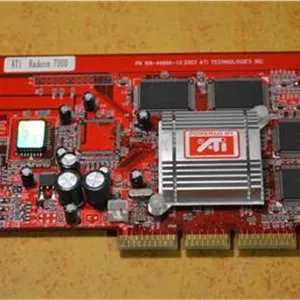 کارت گرافیک AGP قدیمی ATI RADEON 7000 64MB