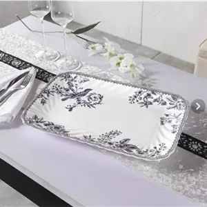 دیس پذیرایی گلدکیش طرح لوتوس (نو و آکبند)