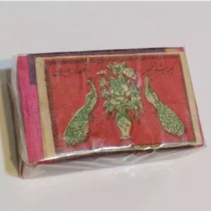 کبریت چوبی افسر (تویسرکان) طاووس نشان