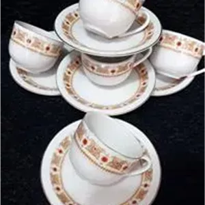 10 پارچه فنجان نعلبکی قدیمی