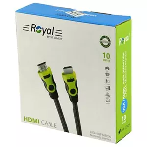 کابل HDMI رویال Royal طول 10 متر پک دار