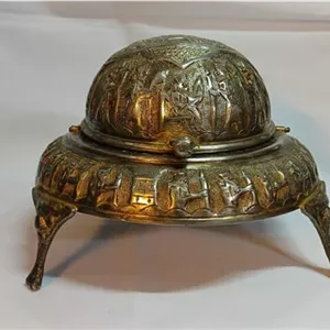 خاویار خوری برنجی 