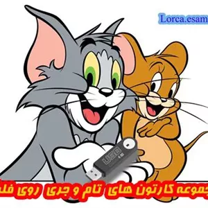 مجموعه کارتون های تام و جری روی فلش