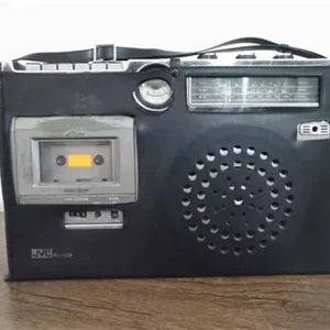 رادیو ضبط جی وی سی 4موج باجلدچرمی