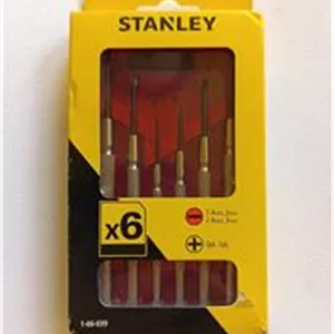 ست پیچ گوشتی ساعتی استنلی Stanley