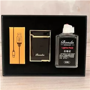 فندک دو حالته صوتی بنزینی جعبه دار