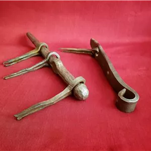 شب بند فولادی قاجاری بزرگ