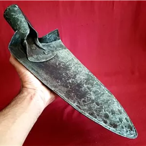 بیل آنتیک فولادی قاجاری (خاص،کمیاب،سنگین)