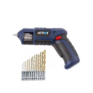 پیچ گوشتی برقی اکتیو تولز مدل AC-2936B همراه مته