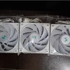 1 عدد فن کیس و رادیاتور Deepcool سفید ARGB