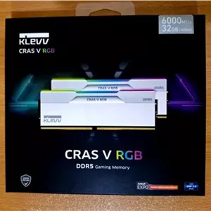 رم DDR5 Klevv Cras V 6000CL30 RGB سفید