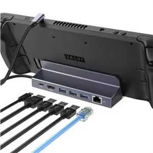 داک کنسول بازی استیم دک (Steam Deck) 4K60HZ