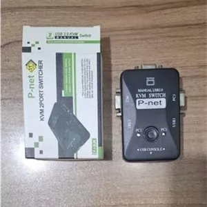 سوئیچ دو پورت KVM مدل FJ-2UK4UK برند P Net