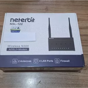 مودم ADSL بی سیم Neterbit نو با گارانتی 3 ساله
