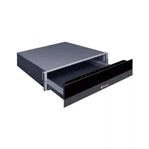کشوی گرمکن تکنوگاز مدل TTC-81408 درب مشکی استیل