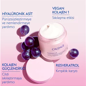 کرم روز سفت کننده رسوراترول  Caudalie حجم 50 ml