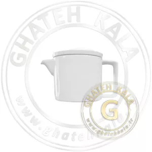 قوری چینی چایساز میگل رنگ سفید مدل gts112