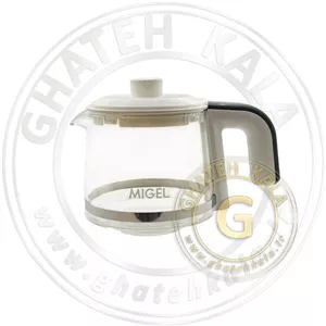 قوری چایساز میگل gts071 سفید وطوسی