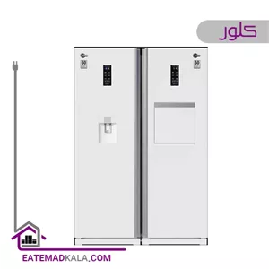 یخچال فریزر دو قلو کلور مدل گلوری پلاس سری 60