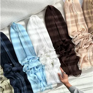 شال حریر زارا دانتل دار وارداتی 5954