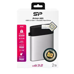 حافظه اچ دی دی اکسترنال سیلیکون پاور مدل ARMOR A85 ظرفیت 2 ترابایت