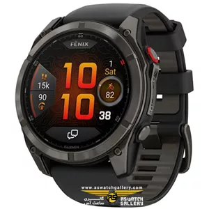 ساعت گارمین fenix 8 Pro – 51 mm AMOLED Sapphire Carbon Gray