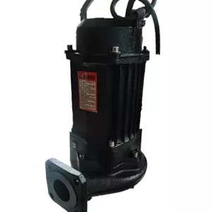 لجنکش دیانا خردکن دار 30 متری 4 اینچ 10 اسب 3 فاز آبدهی بالا مدل WQ100-15-7.5 GN| لجن کش کاتر دار سه فاز  2800 دور