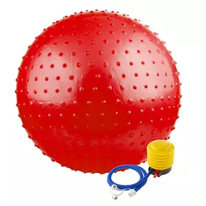 توپ بدنسازی سوییسی جیم بال فیزیوبال آجدار گلدن استار 75 سانتیمتری | قرمز