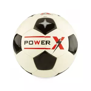 توپ فوتبال پاکستانی دوختی پاور ایکس BRS MBI 103|سفید/مشکی