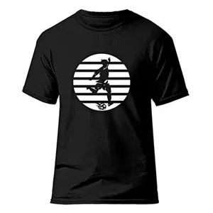 تیشرت فوتسال فشن لاین FUTS 10 |مشکی/سفید