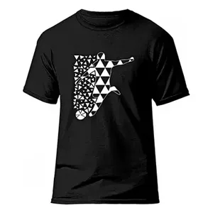 تیشرت فوتسال فشن لاین FUTS 5 |مشکی/سفید