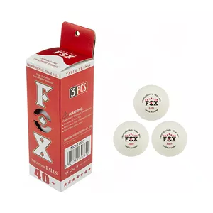 توپ پینگ پنگ فاکس7 ستاره 40  مدل T007 بسته 3 عددی (سایز و جنس اصلی)