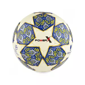 توپ فوتبال پاکستانی دوختی پاور ایکس طرح فینال چمپیونزلیگ استانبول 2023 BRS | سفید/آبی