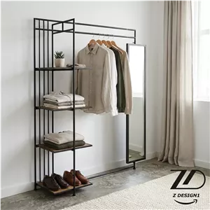 جالباسی و جاکفشی آینه دار