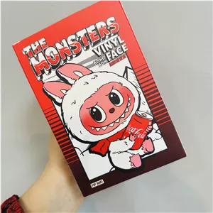 عروسک لبوبو کوکاکولا قرمز | کالکشن خاص Pop Mart سری The Monsters